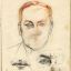 Studie voor het portret van Willem Elsschot uit 1942
